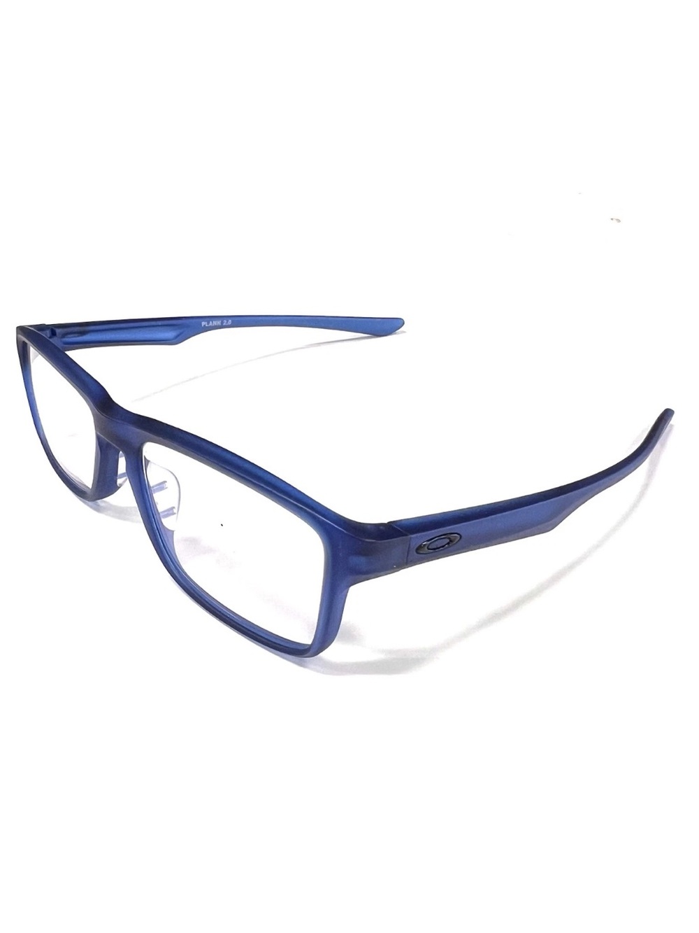 OAKLEY PLANK 2.0 OX8081-1655 Matte Translucent Blue Eyeglasses Frame 145-55-18 - Picture 4 of 12